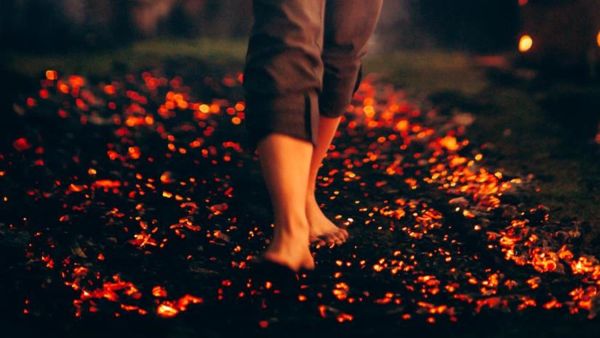 Step into Your Power: Unleash Your Potential with Kate Grosvenor’s Fire Walking Experience!